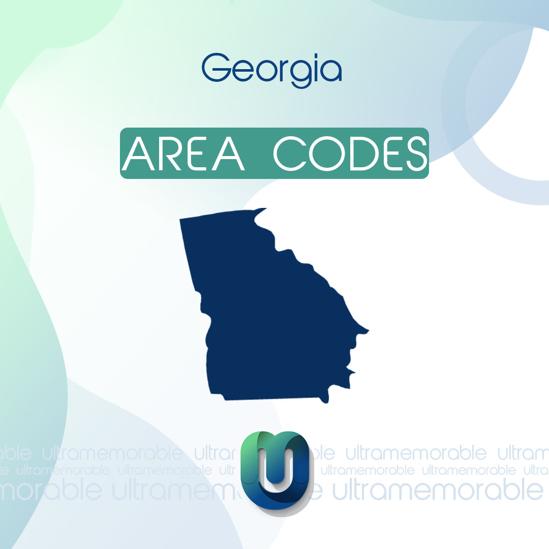 Area Codes (706, 762) Ultra Memorable